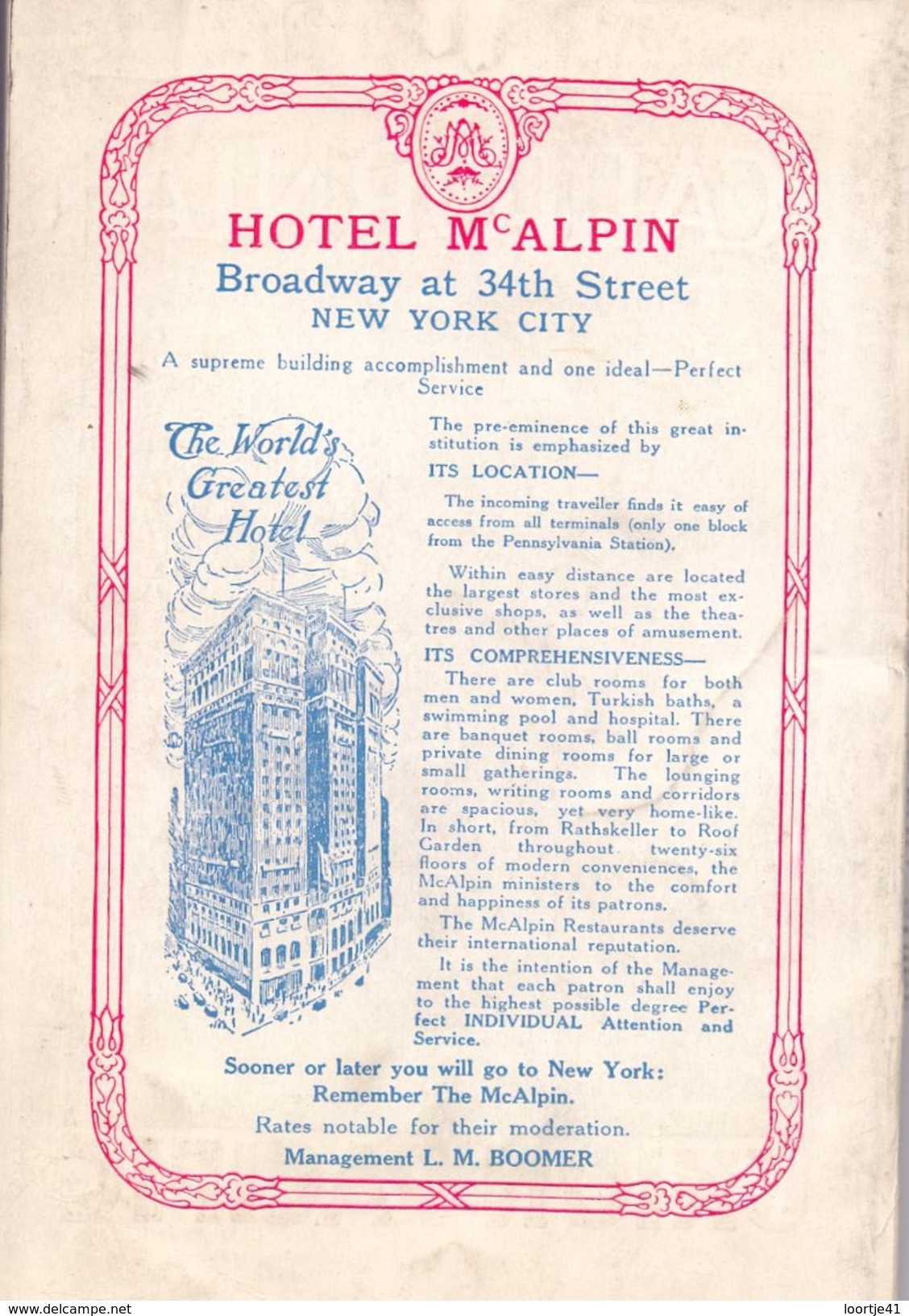 Brochure Toerisme Tourisme - Rand McNally - Philadelphia Guide - City & Environs With Map & Illustrations - Dépliants Touristiques