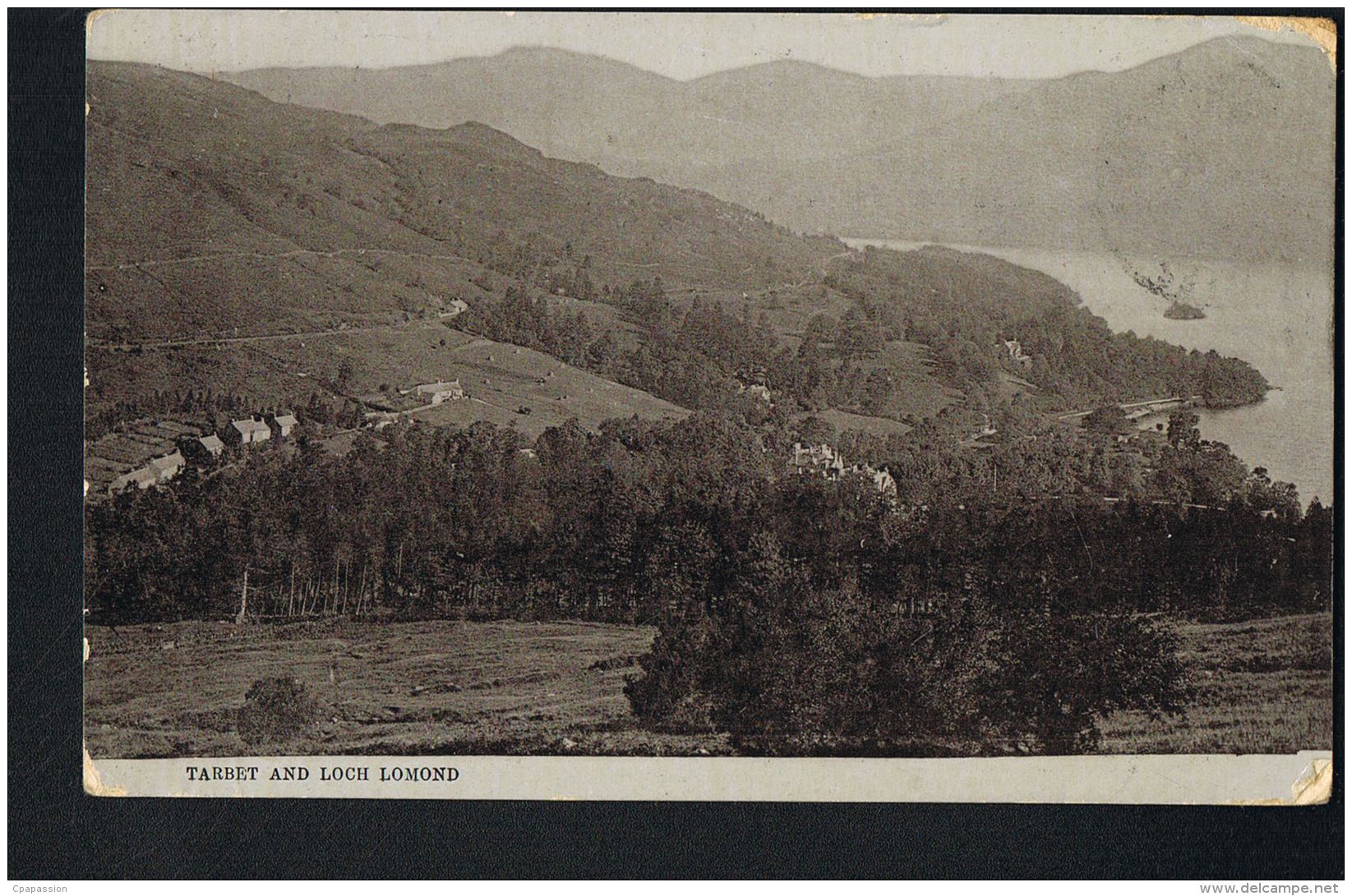 SCOTLAND  -  Tarbet And Loch Lomond - Voyagée 1906-  Recto Verso- Paypal Free - Altri & Non Classificati