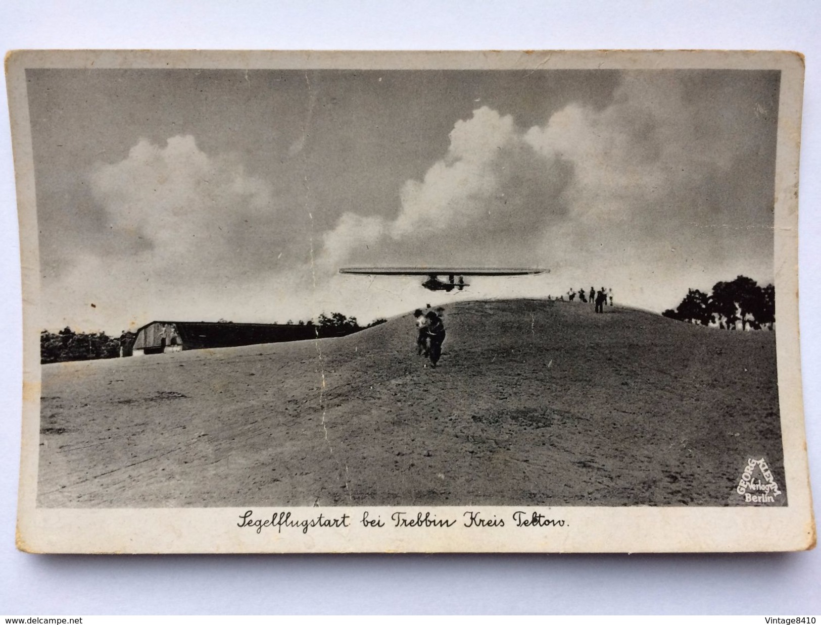 TREBBIN Segelflugstart Bei Trebbin Kreis Teltow - 30er / Flughaven - Trebbin