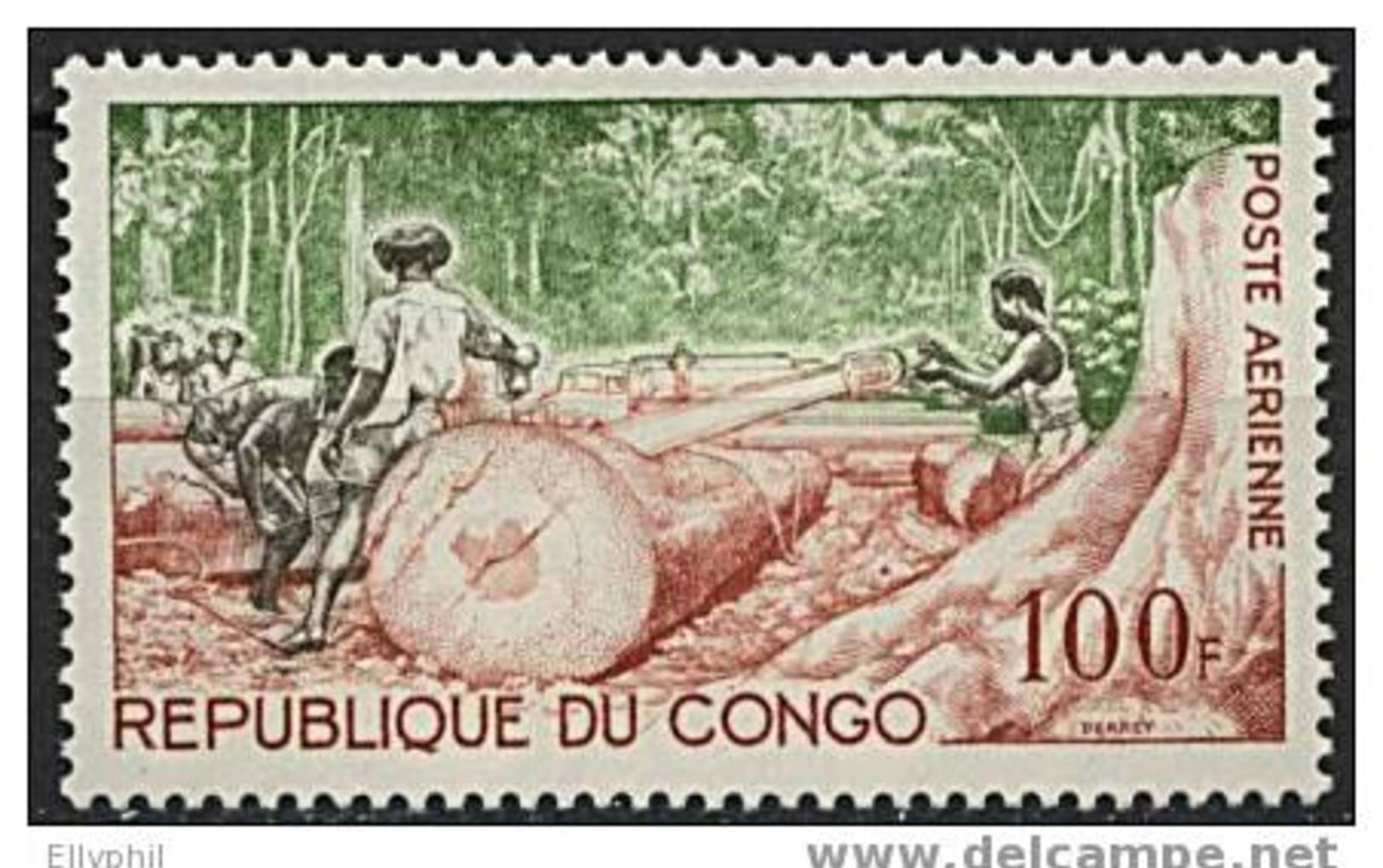 Congo, PA N° 018** Y Et T, 18 - Neufs