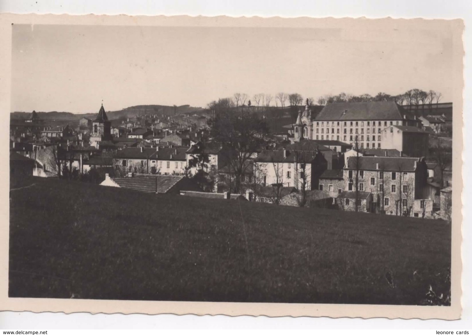 CPA.48.Langogne.1955.Station Climatique.Vue Générale. - Langogne