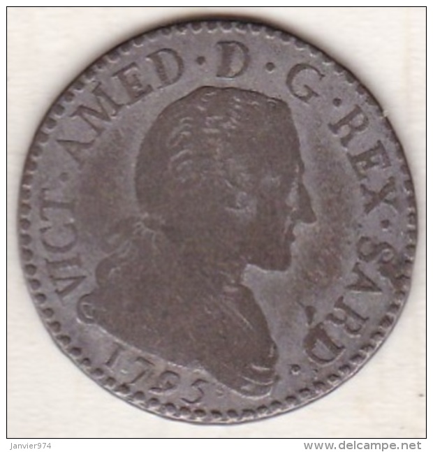 Regno Di Sardegna. 20 Soldi 1795 Torino. Vittorio Amedeo III. - Piémont-Sardaigne-Savoie Italienne