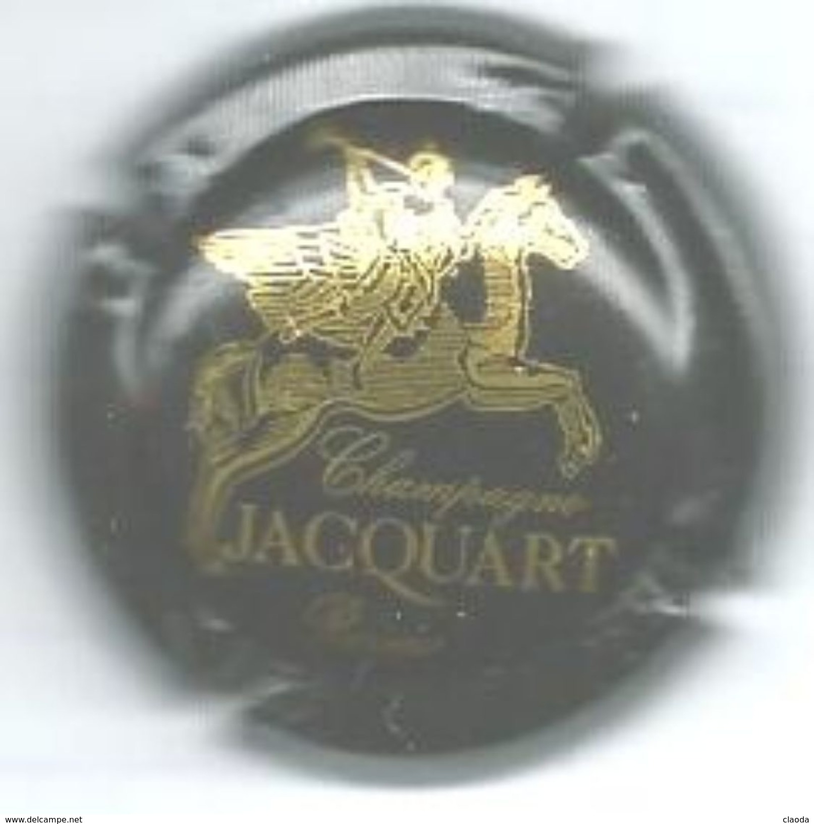 283 CH - CHAMPAGNE JACQUART N° 4 - Noir Et Or - Reims Centré - Jacquart