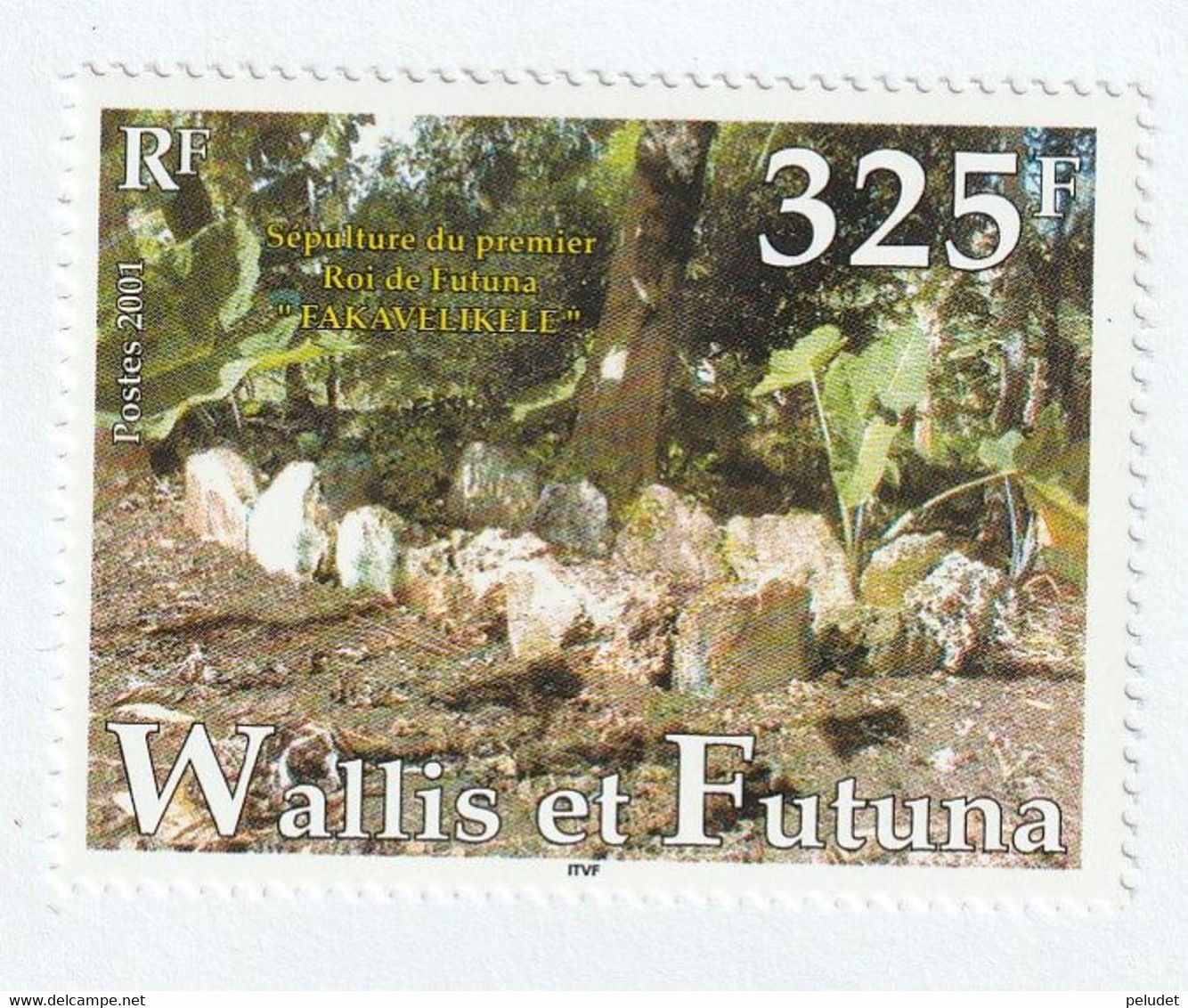 Wallis Et Futuna - 2001, Fakavelikele Tomb 1v ** Mi 810 - Ungebraucht