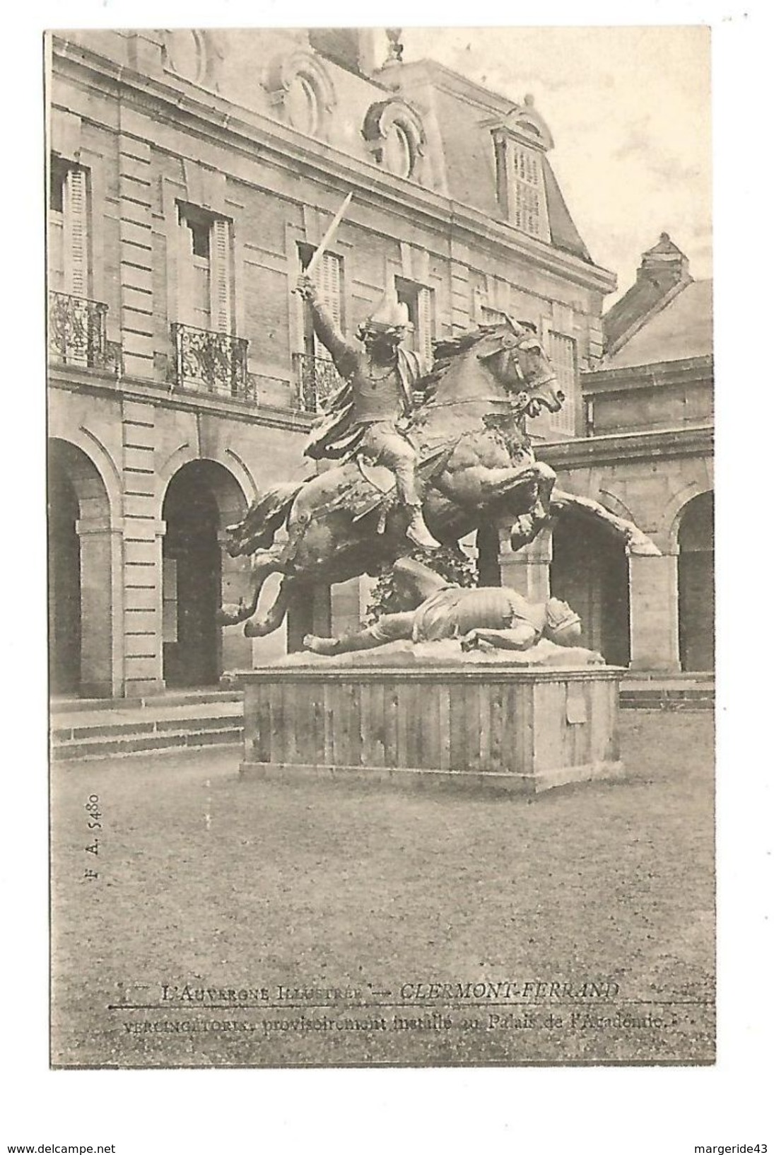 STATUE DE VERCINGETORIX EXECUTEE PAR BARTHOLDI - Sculptures