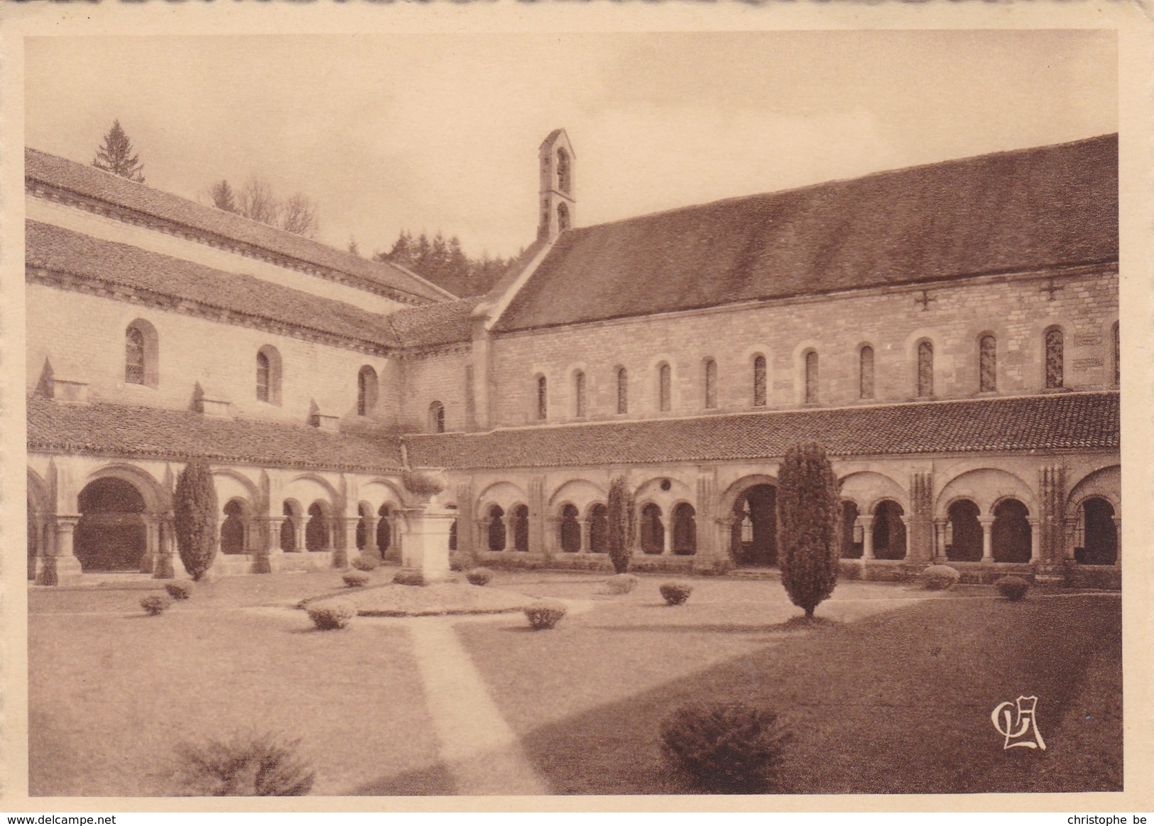 CPA Abbaye De Fontenay, Le Cloitre, Côte D'or (pk40323) - Autres & Non Classés