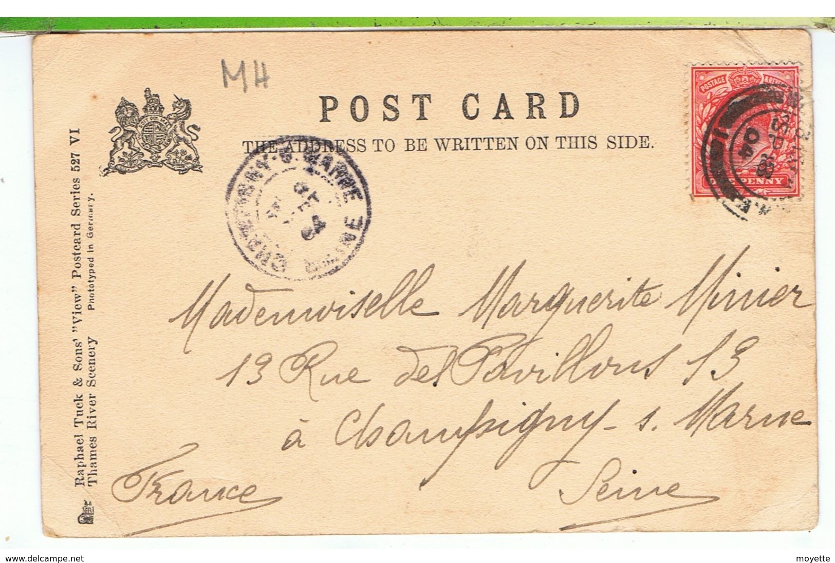 CPA-1904-ANGLETERRE-WINDSOR-CASTLE & BRIDGE-RAPHAEL TUCK-VOIR TIMBRE ET TAMPONS - Windsor