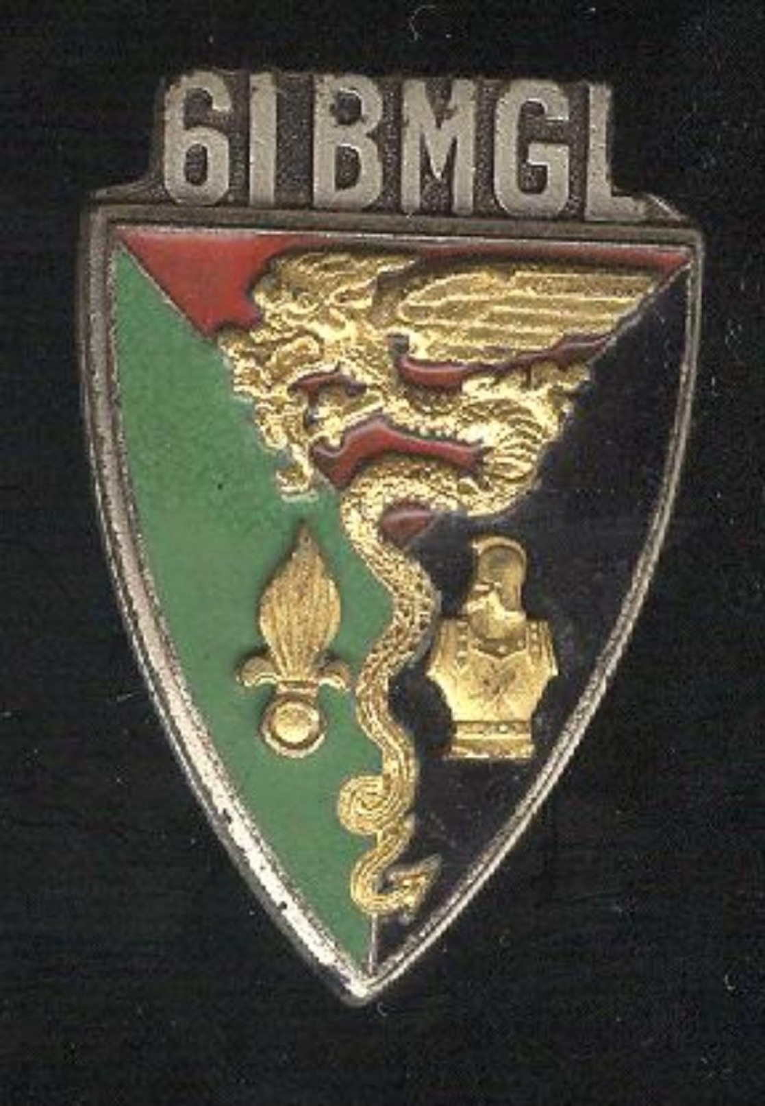 Insigne 61° Bataillon Mixte Génie Légion - Drago Paris - Andere & Zonder Classificatie
