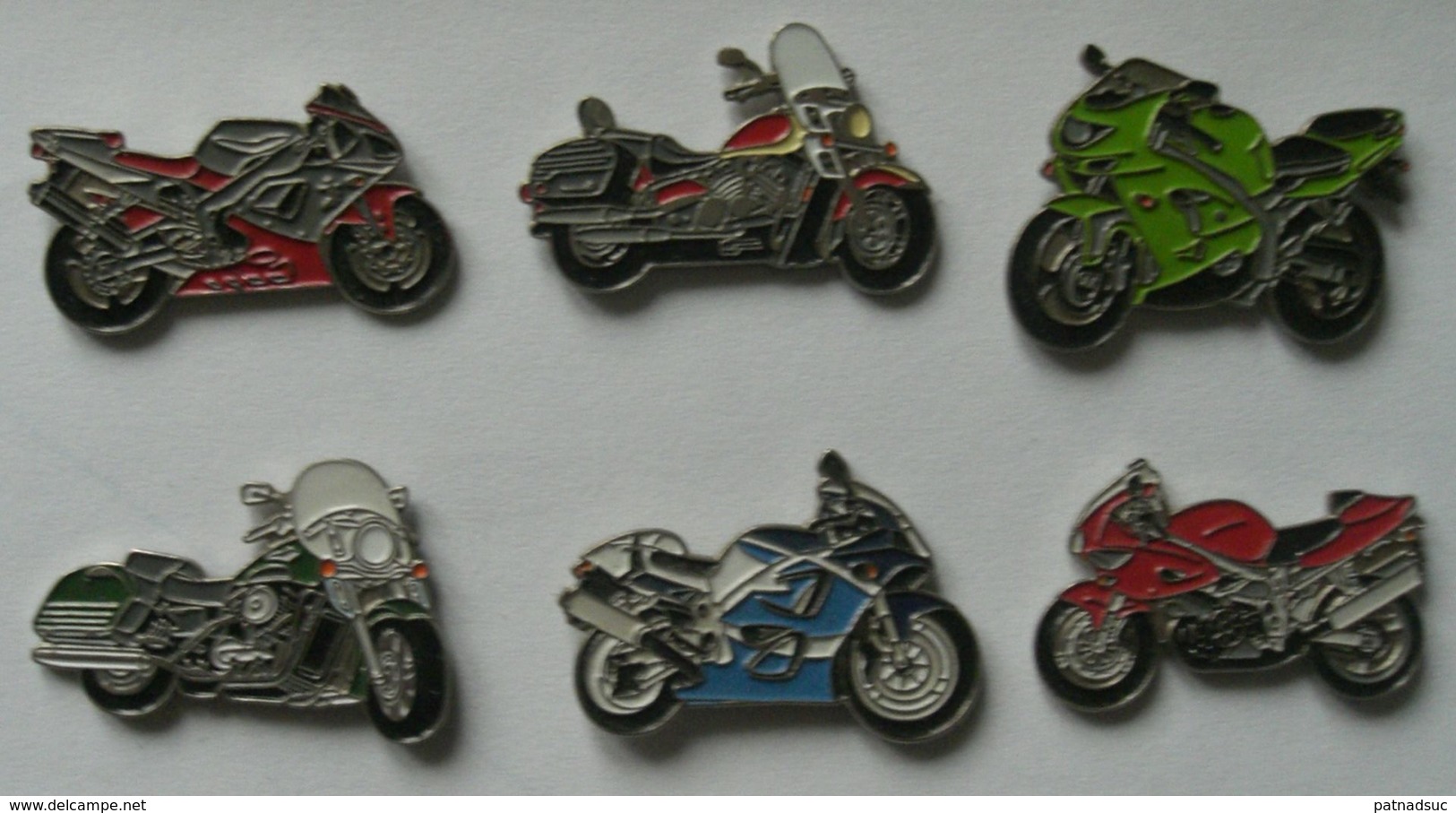 3 Pins Thème : MOTOS : YAMAHA - KAWASAKI - SUZUKI à Choisir Parmi 6 Pins - Motorbikes