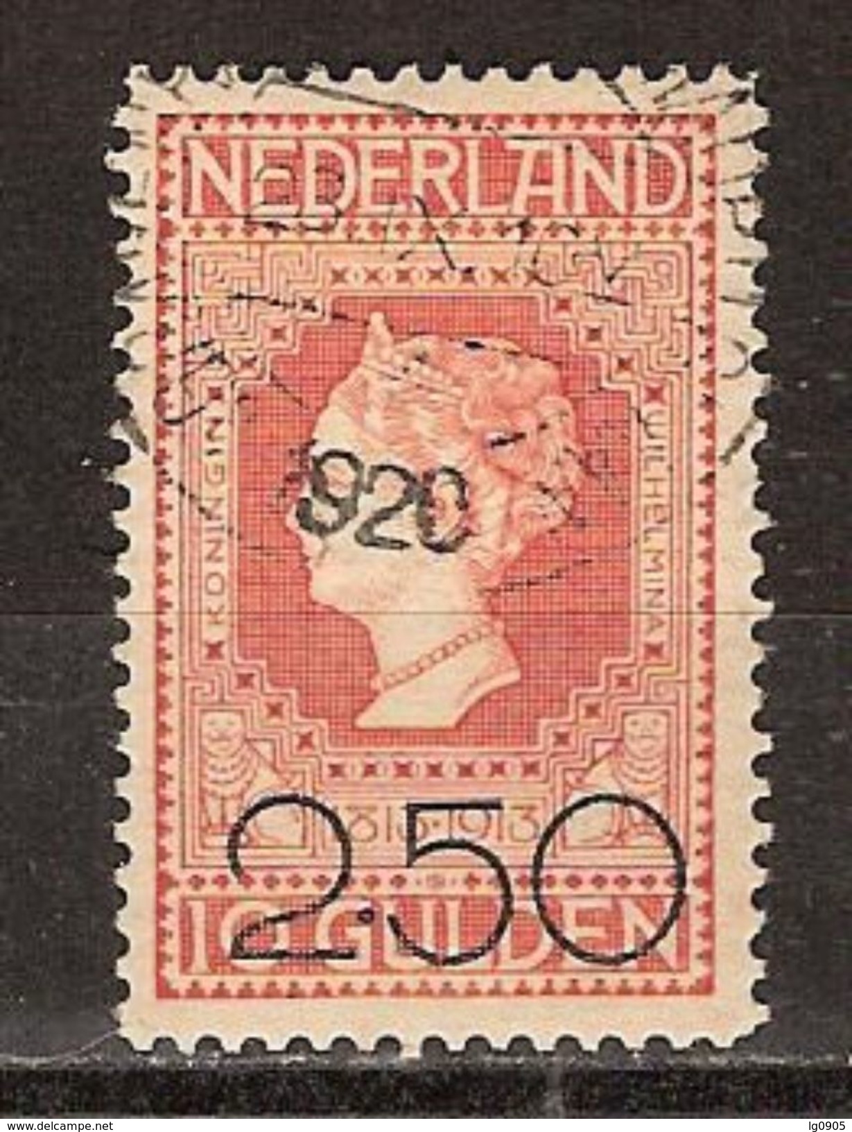 NVPH Nederland Netherlands Pays Bas Niederlande Holanda 105 Used ; Opruimingsuitgifte 1920 NICE QUALITY - Used Stamps