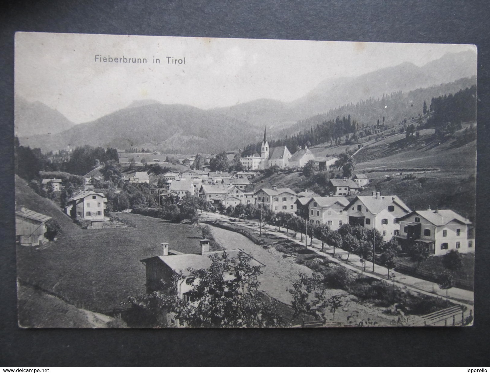 AK FIEBERBRUNN 1915 Feldpost  // D*28798 - Fieberbrunn