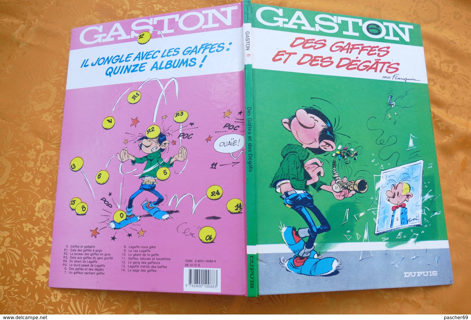 GASTON *** DES GAFFES ET DES DEGATS*** Année 1988   /  LK 24 - Gaston