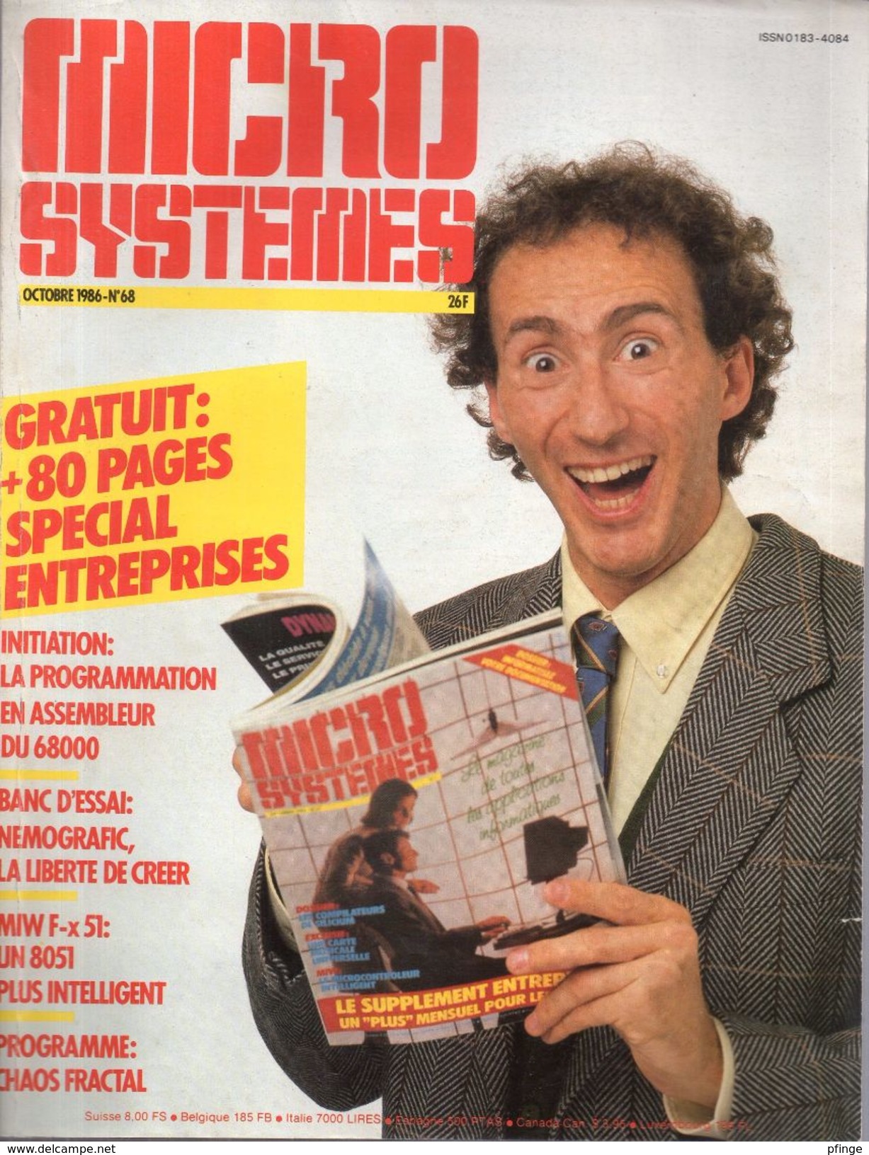 Micro-systèmes N°68, Octobre 1986 - Informatique