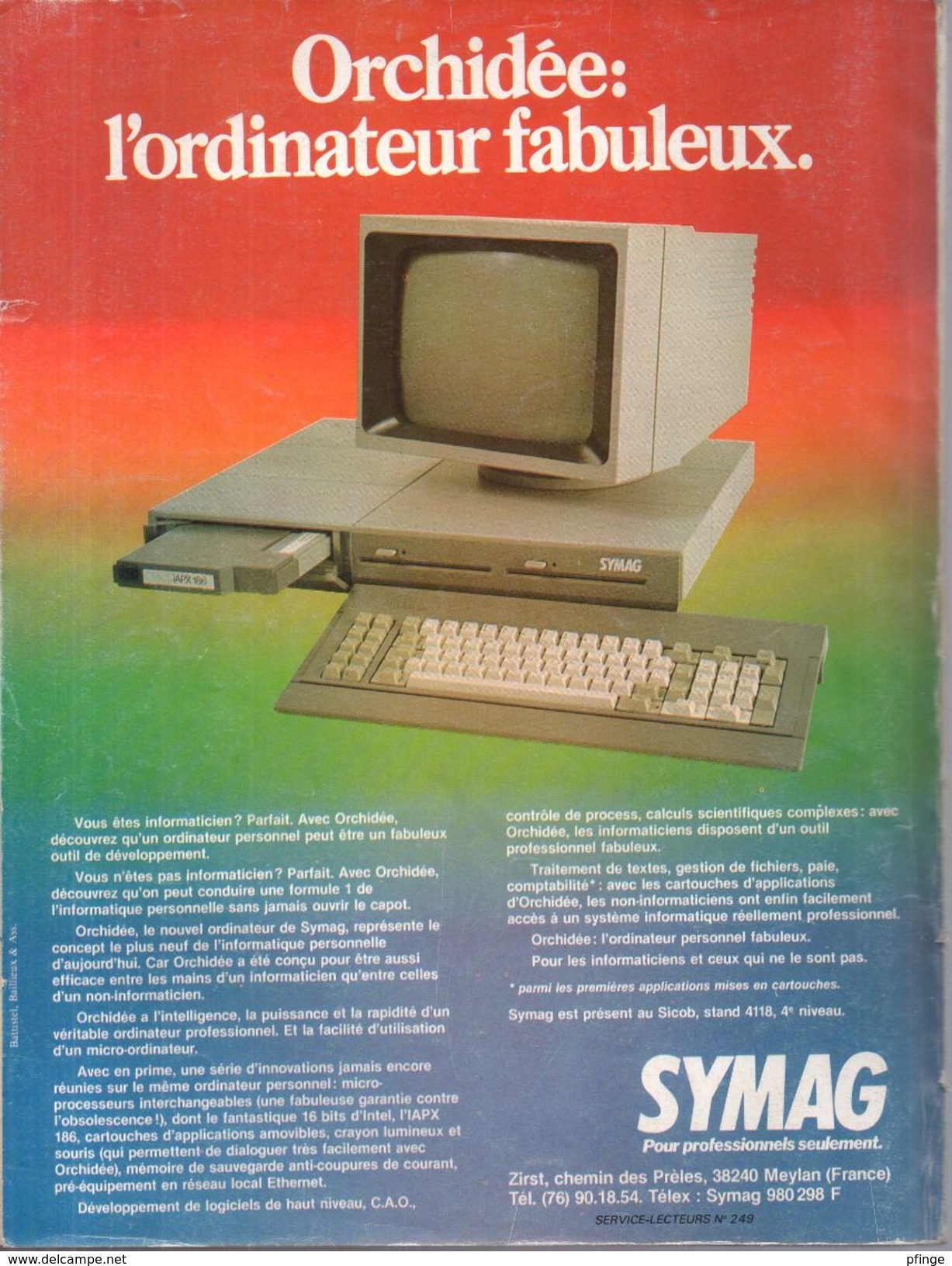 Micro-systèmes N°35, Octobre 1983 - Informatique