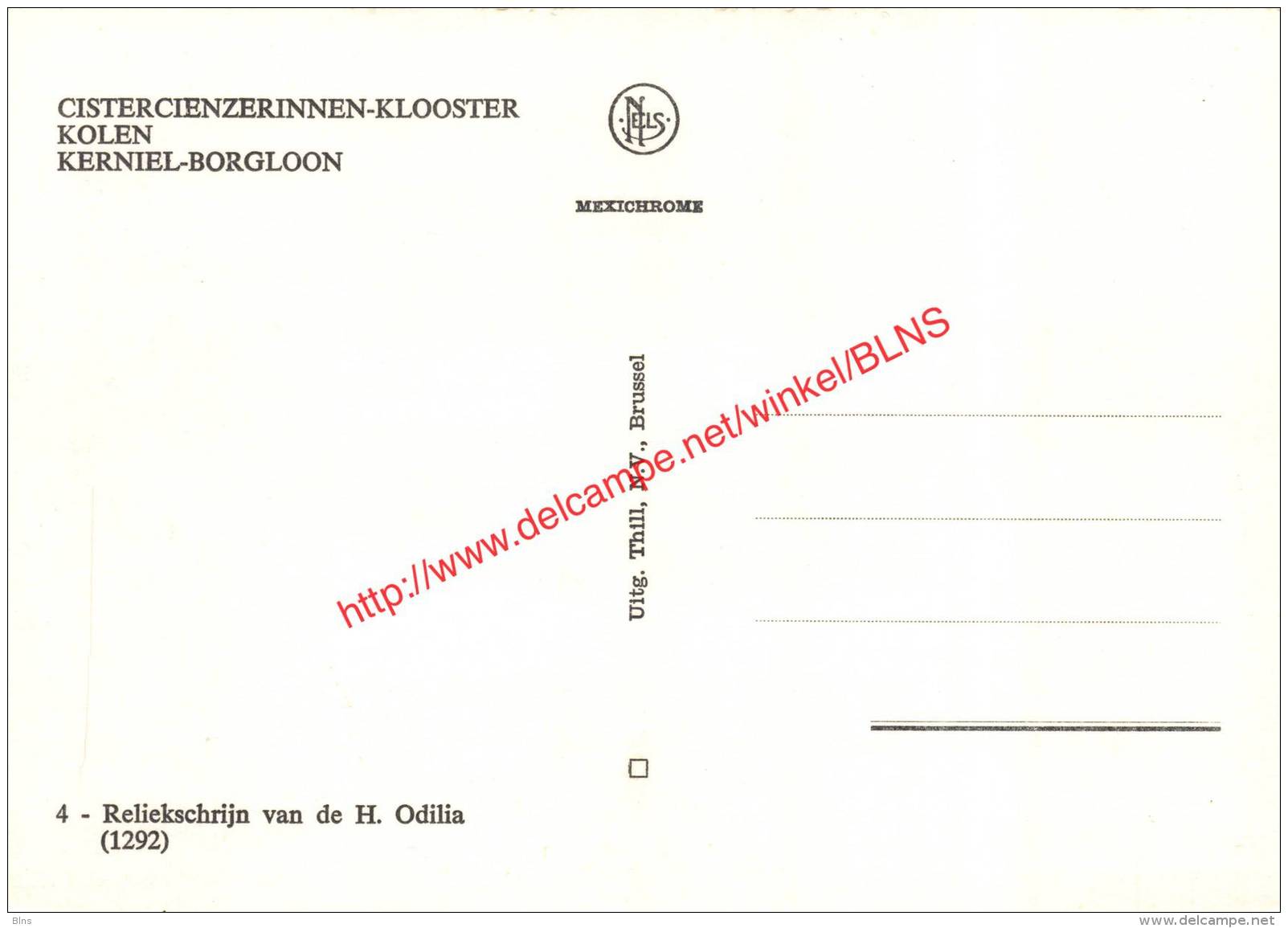 Cistercienzerinnen-klooster Kolen - Borgloon - Borgloon