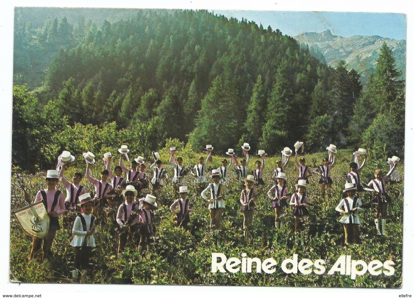 CPSM Majorettes Riene Des Alpes 05120 L' Argentière - L'Argentiere La Besse
