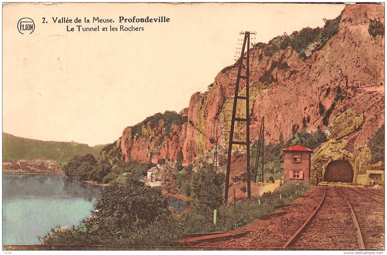 PROFONDEVILLE - Le Tunnel Et Les Rochers - Profondeville