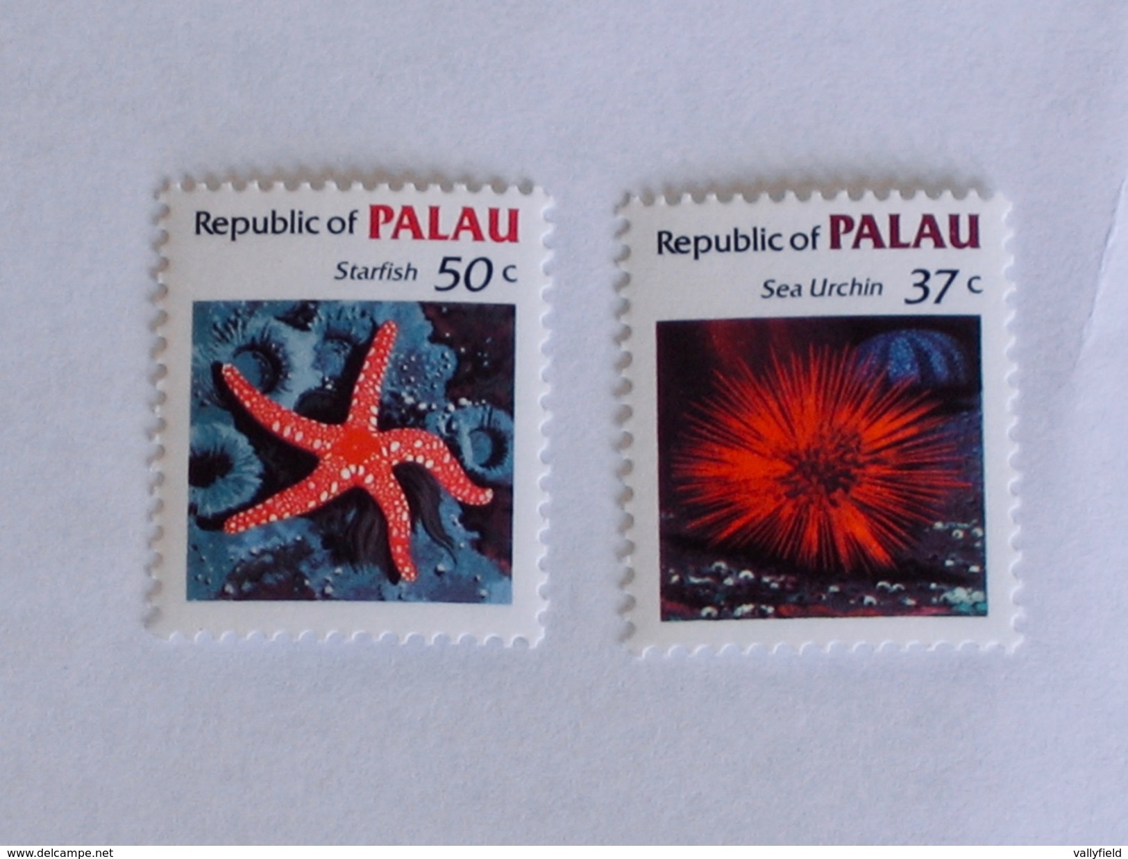 PALAU  1983-84  Lot #1  Sea Fan - Palau