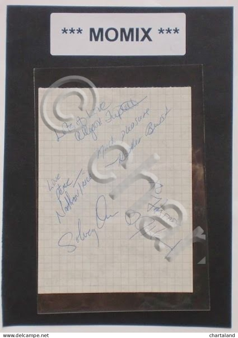 Autografo Originale Momix - Foglietto - 1985 Ca. 320 - Other & Unclassified