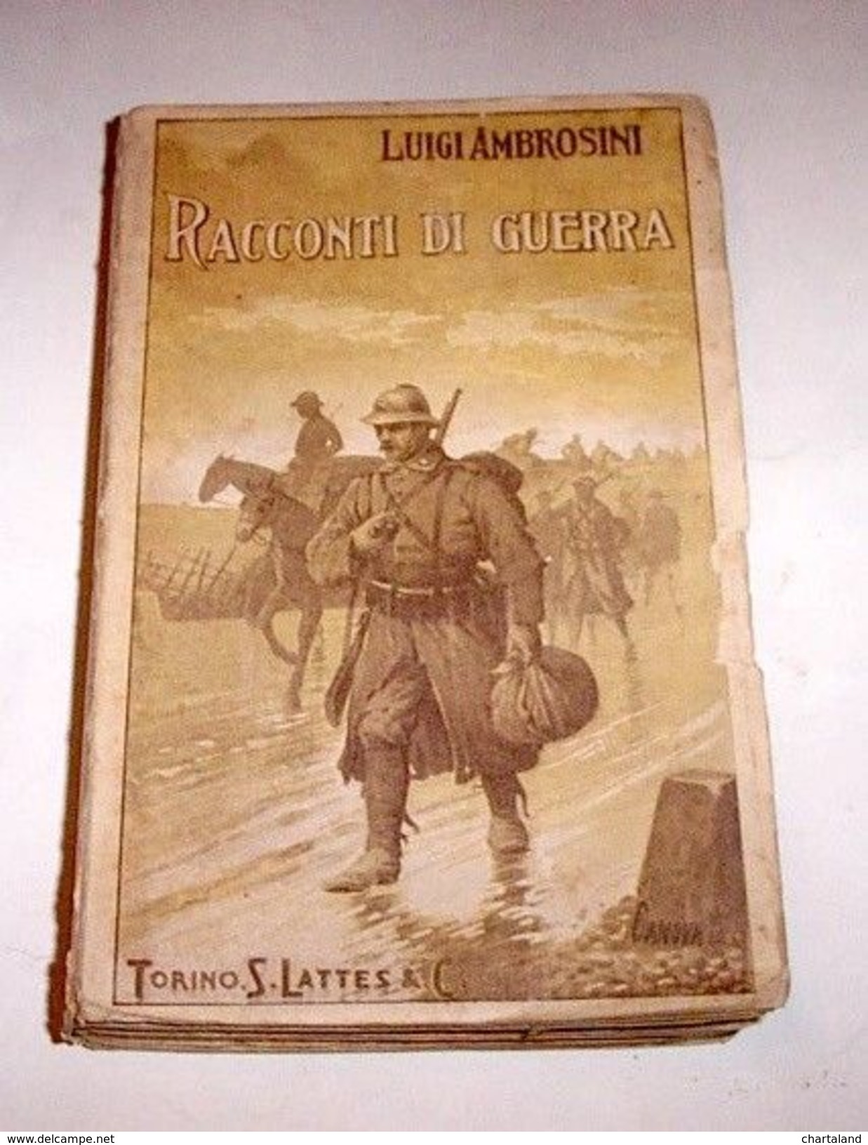 WWI - Ambrosini - Racconti Di Guerra -  1^ Ed. 1917 - Unclassified