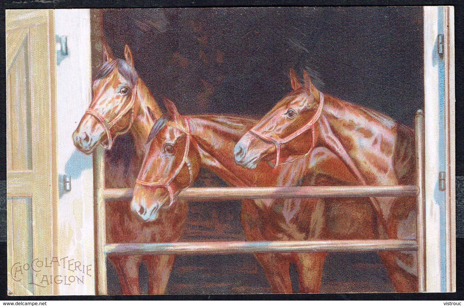 CHEVAUX à L'écurie - HORSES In The Stable - PFERDEN - Non Circulé - Not Circulated - Nicht Gelaufen. - Chevaux