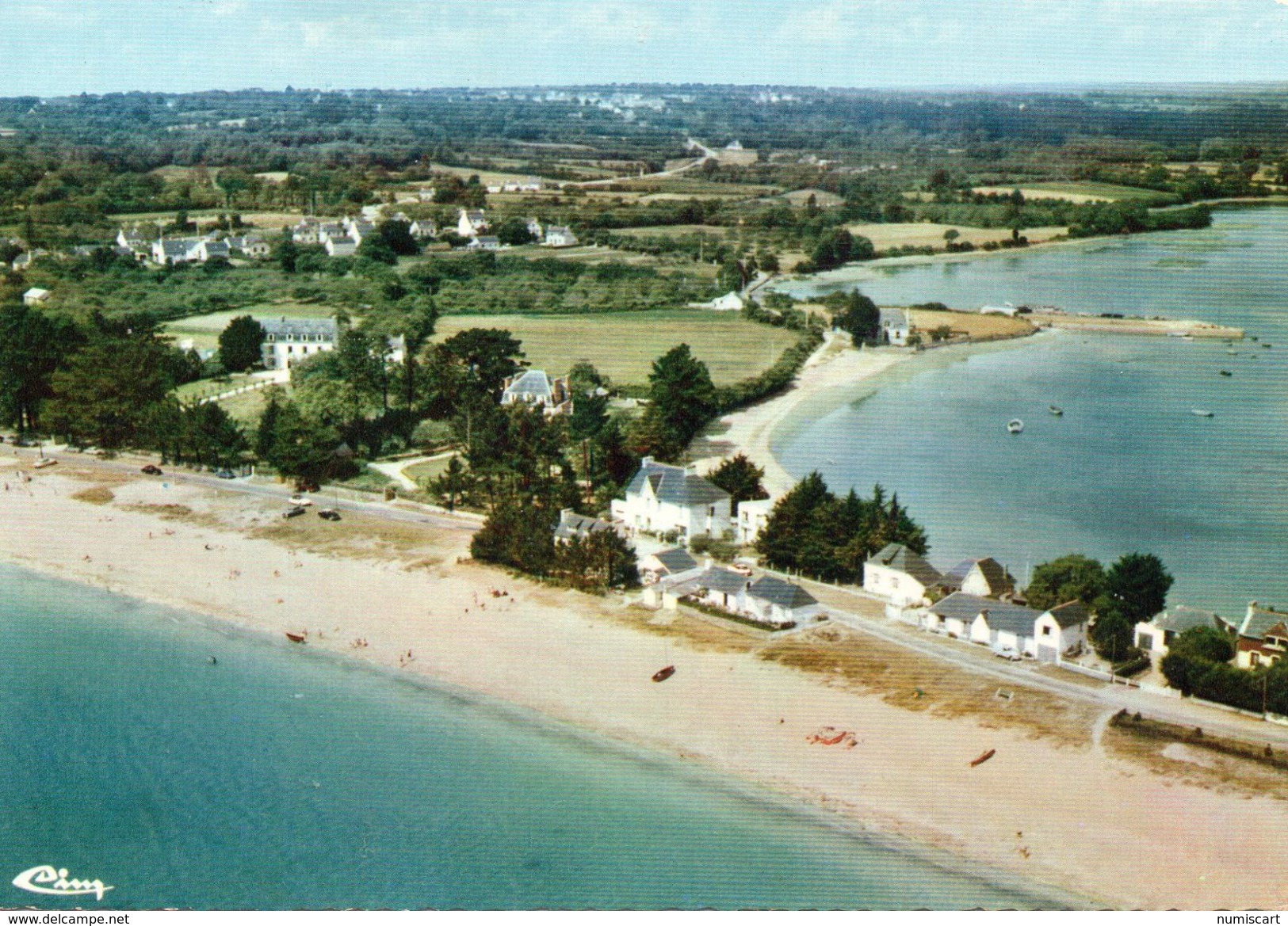 Fouesnant Belle Vue Aérienne Le Cap Coz - Fouesnant