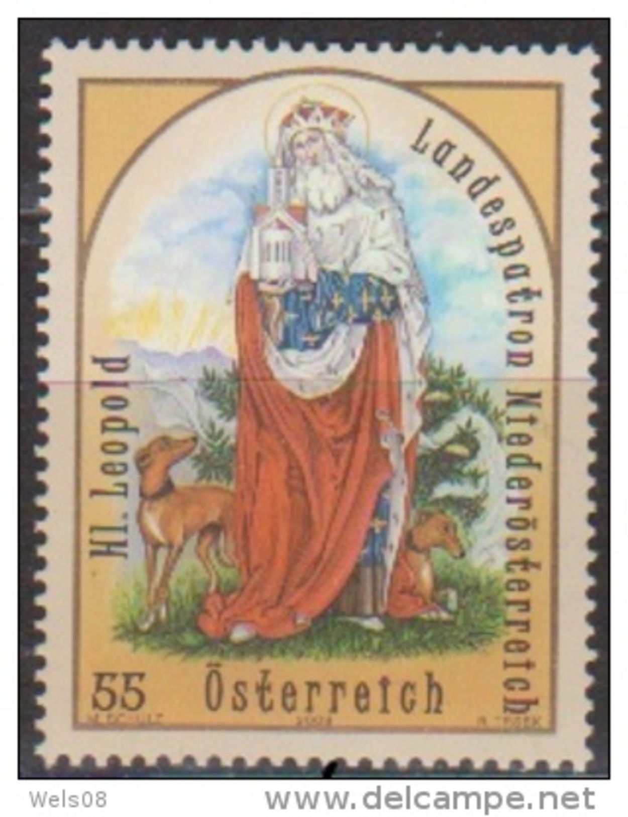 Österreich 2009:  "Hl.Leopold" Postfrisch (siehe Scan/Foto) - Gebraucht