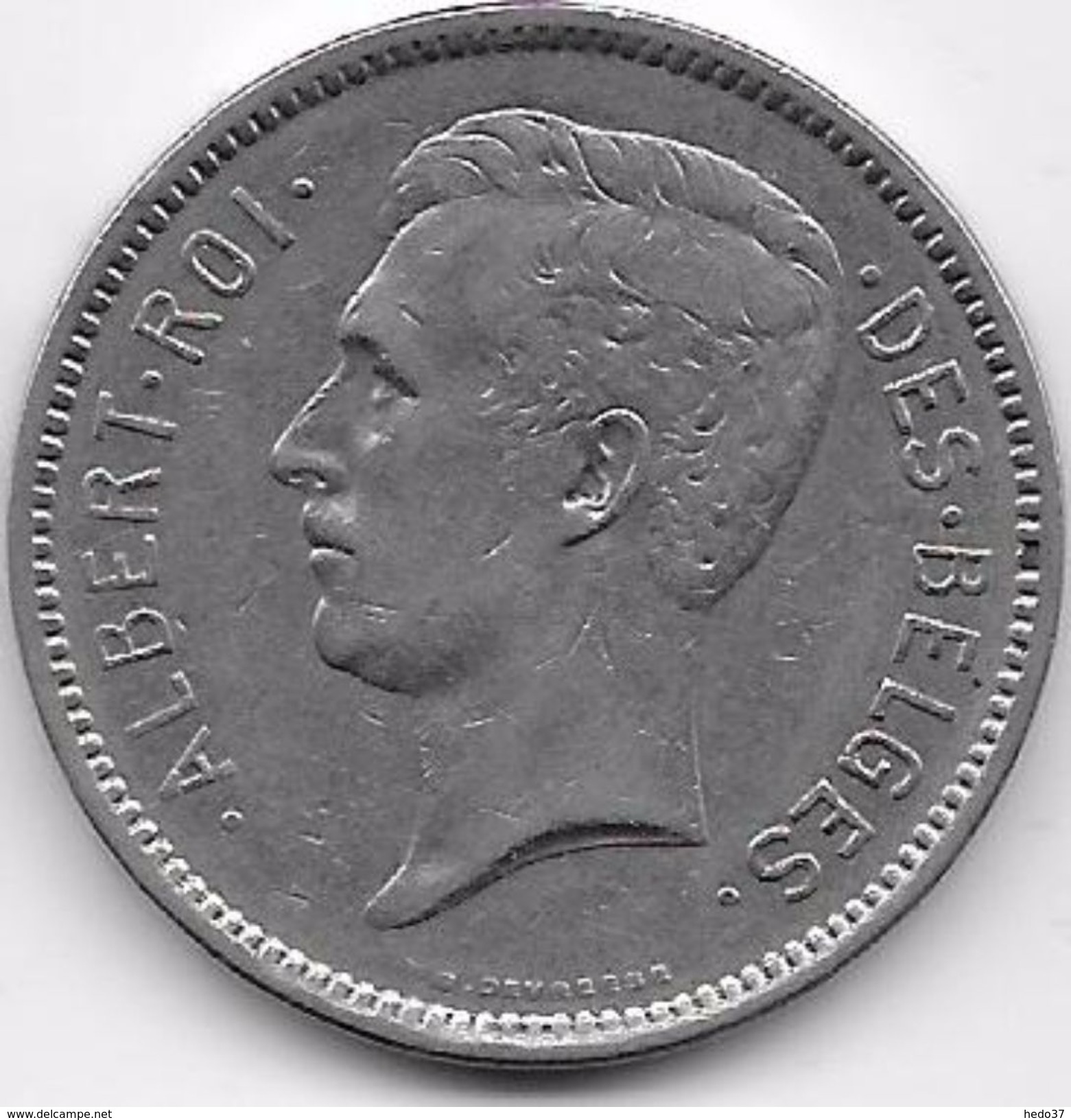 Belgique - 5 Francs 1931 - 5 Francs & 1 Belga