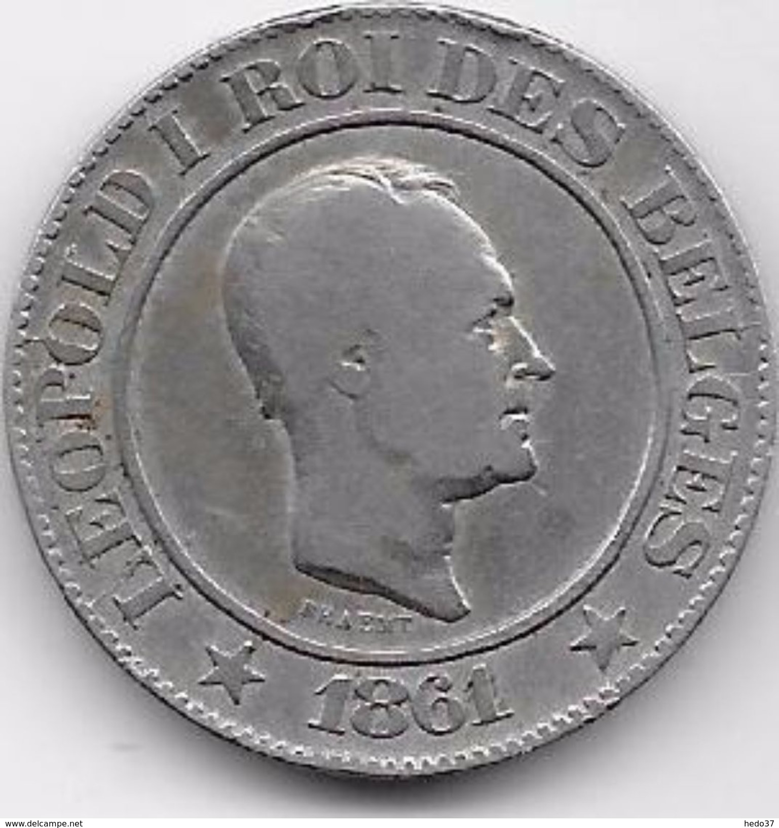 Belgique - 20 Centimes 1861 - 20 Centimes