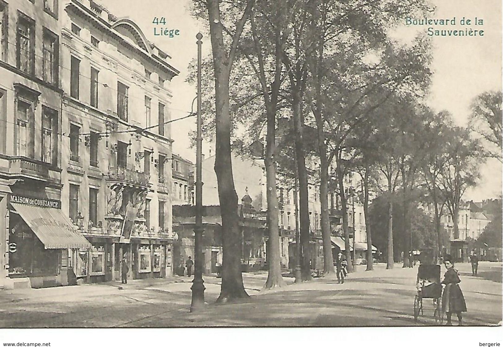 Belgique         Liége    Boulevard De La Sauveniére - Liege