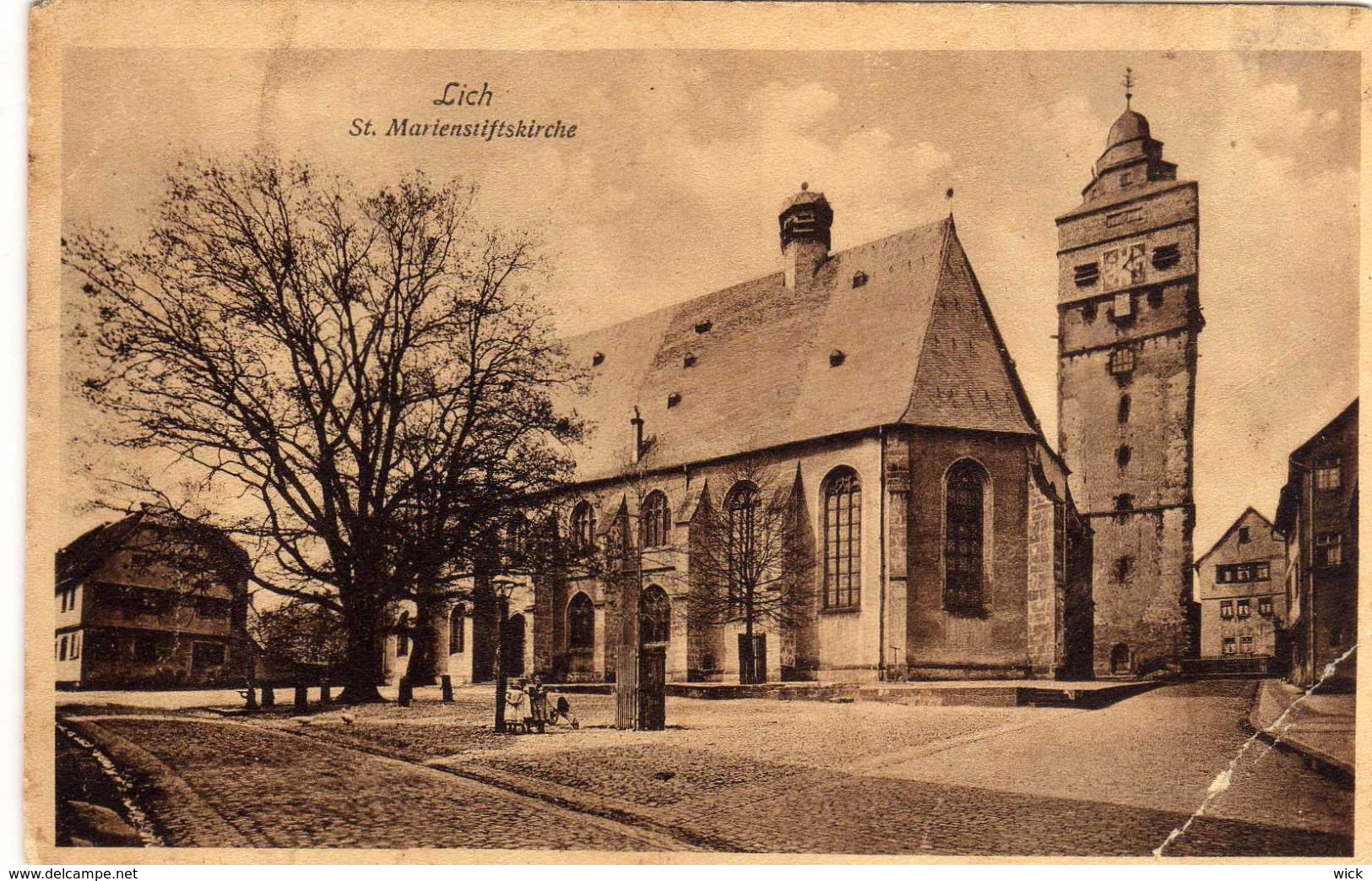 AK Lich Hessen Bei Giessen, Wetzlar,  -"ST. MARIENSTIFTSKIRCHE"   -selten !!! - Lich