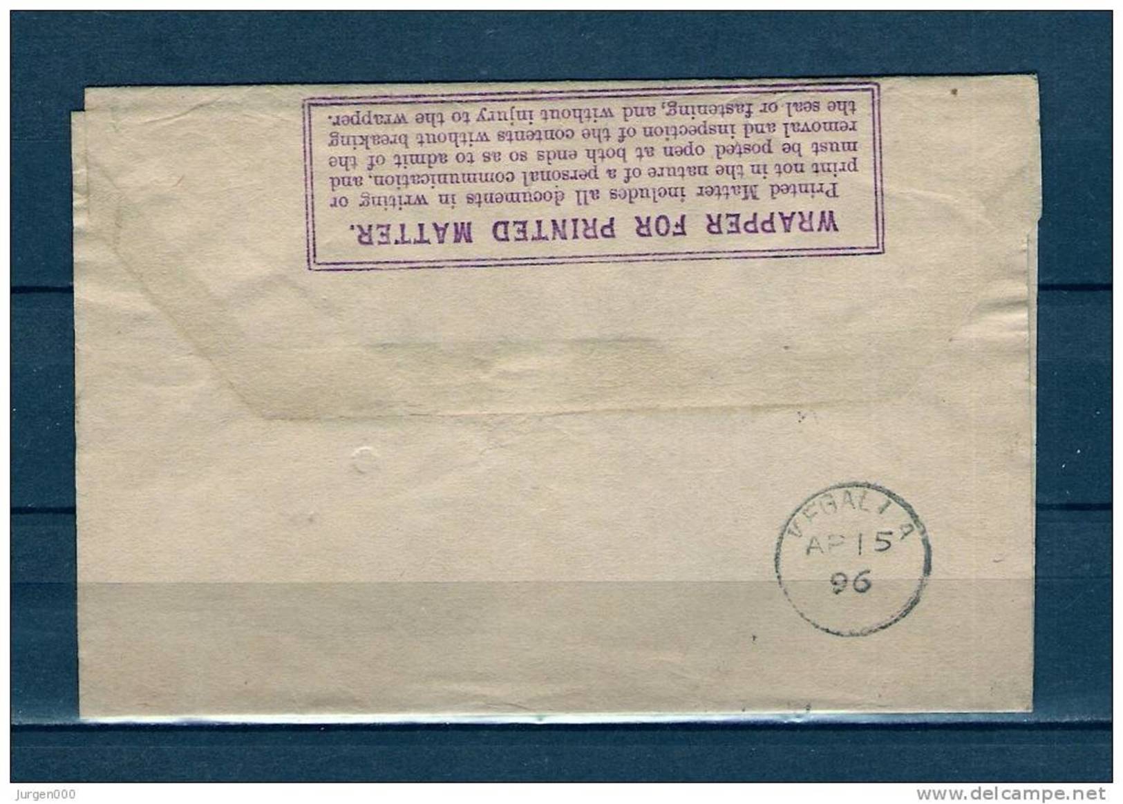 Briefstukje Van Kotehema Naar Kegalla 1896 (GA6628) - Sri Lanka (Ceylan) (1948-...)