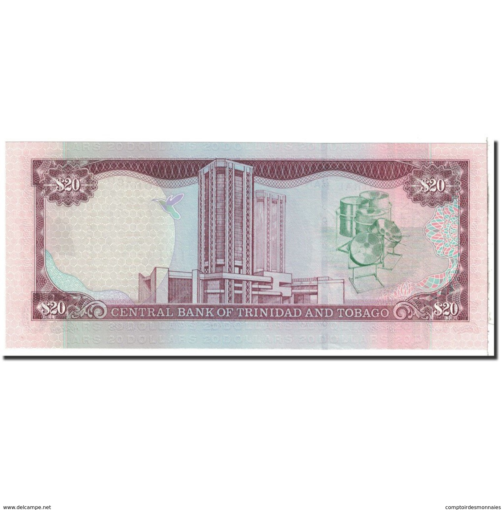 Trinidad And Tobago, 20 Dollars, 2002, KM:44b, NEUF - Trinité & Tobago