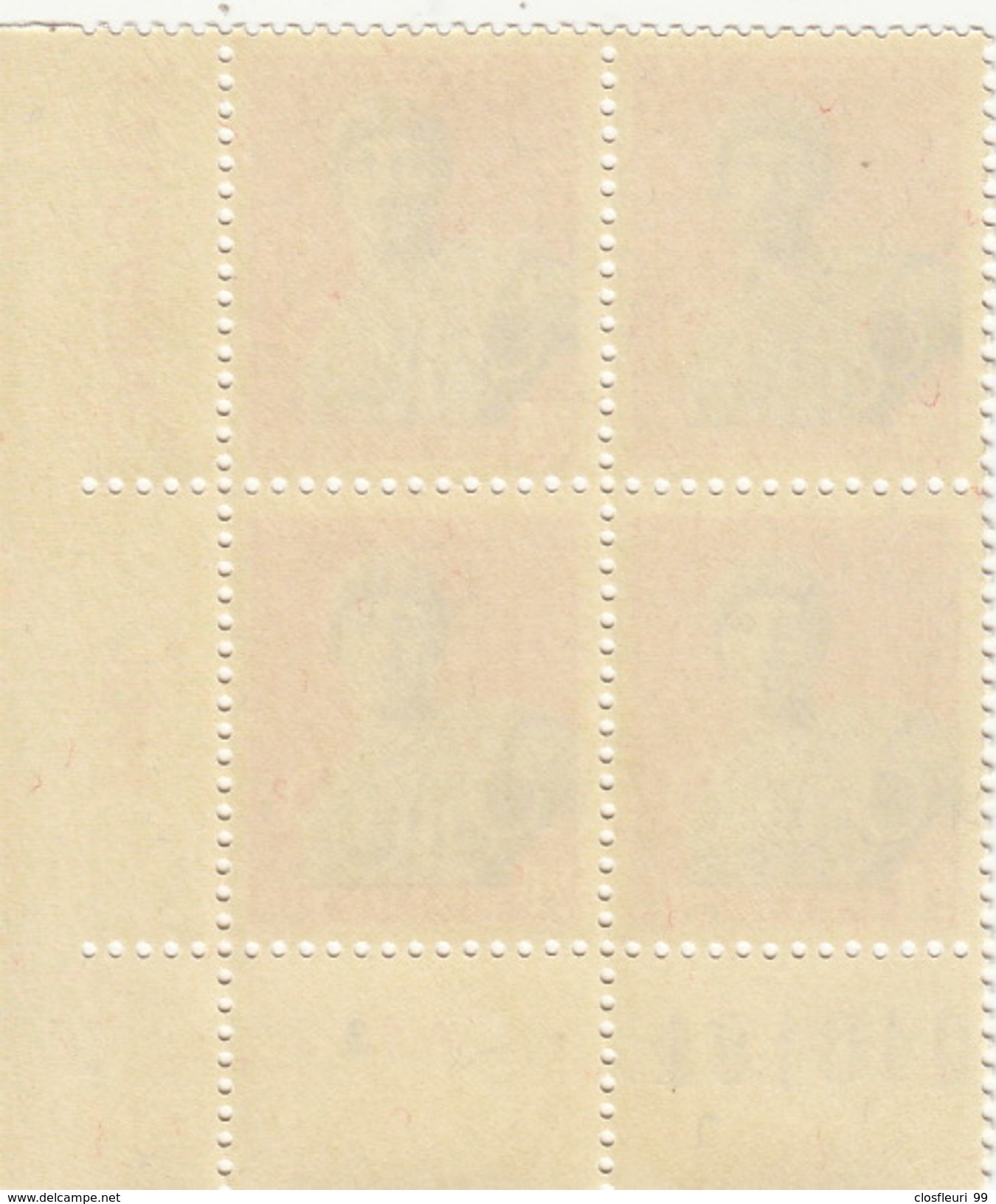 Série Neuve ** En Blocs De Quatre 259-261 X, Fils Courts, Fasern Kurzer / 1944 Ohne Falz, Sans Charnières - Unused Stamps