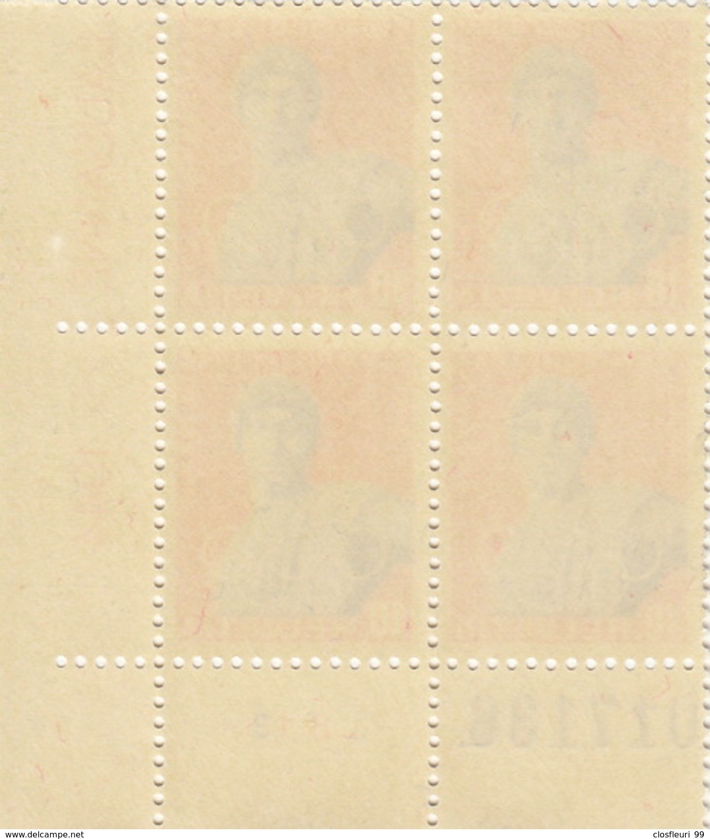 Série Neuve ** En Blocs De Quatre 259-261 X, Fils Courts, Fasern Kurzer / 1944 Ohne Falz, Sans Charnières - Unused Stamps