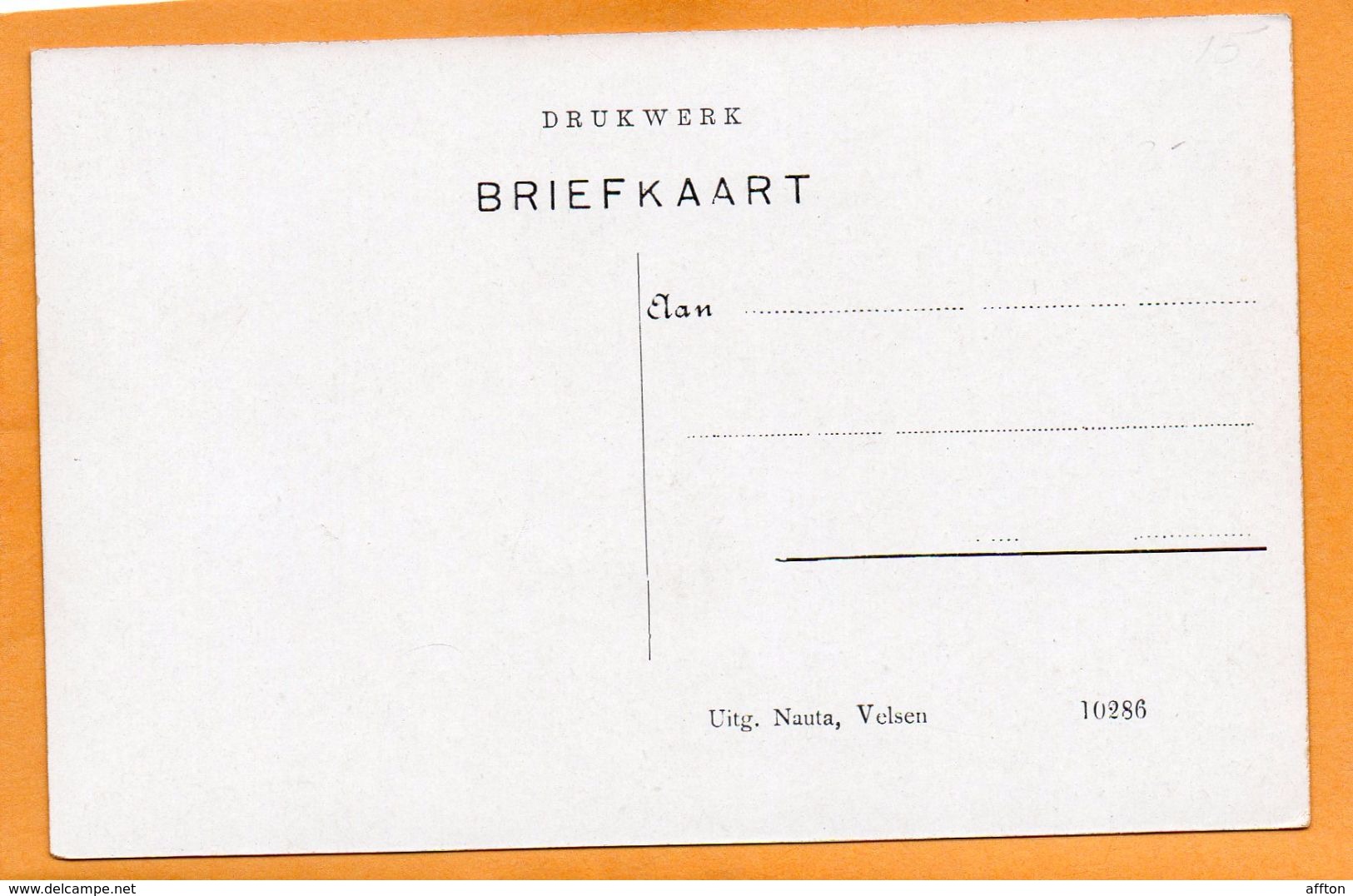 Wijk Aan Zee Netherlands 1905 Postcard - Wijk Aan Zee