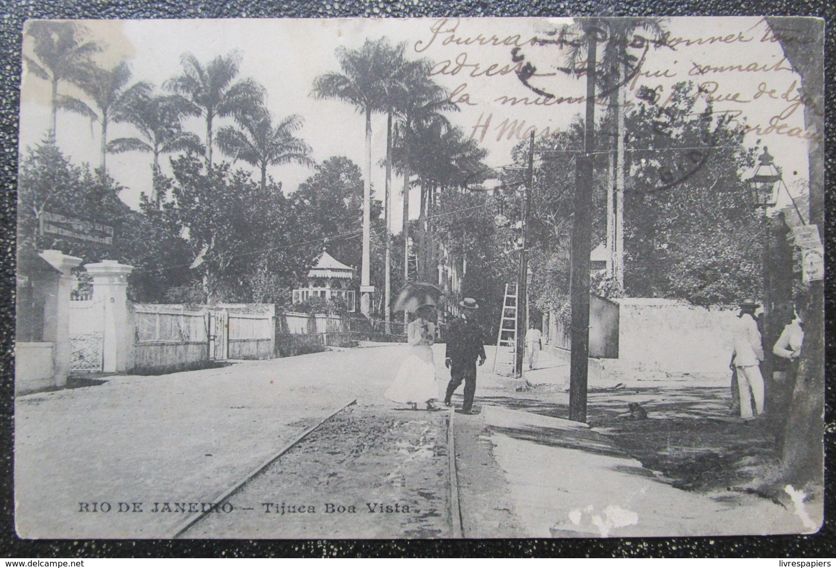 Bresil Rio Tijuea Boa Vista  Cpa Timbrée - Rio De Janeiro