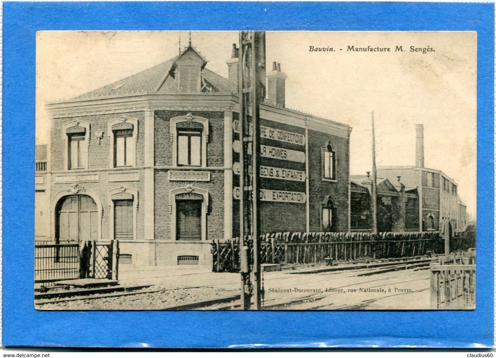 60  .BAUVIN  ,  Manufacture  M . SENGES  . - Autres & Non Classés