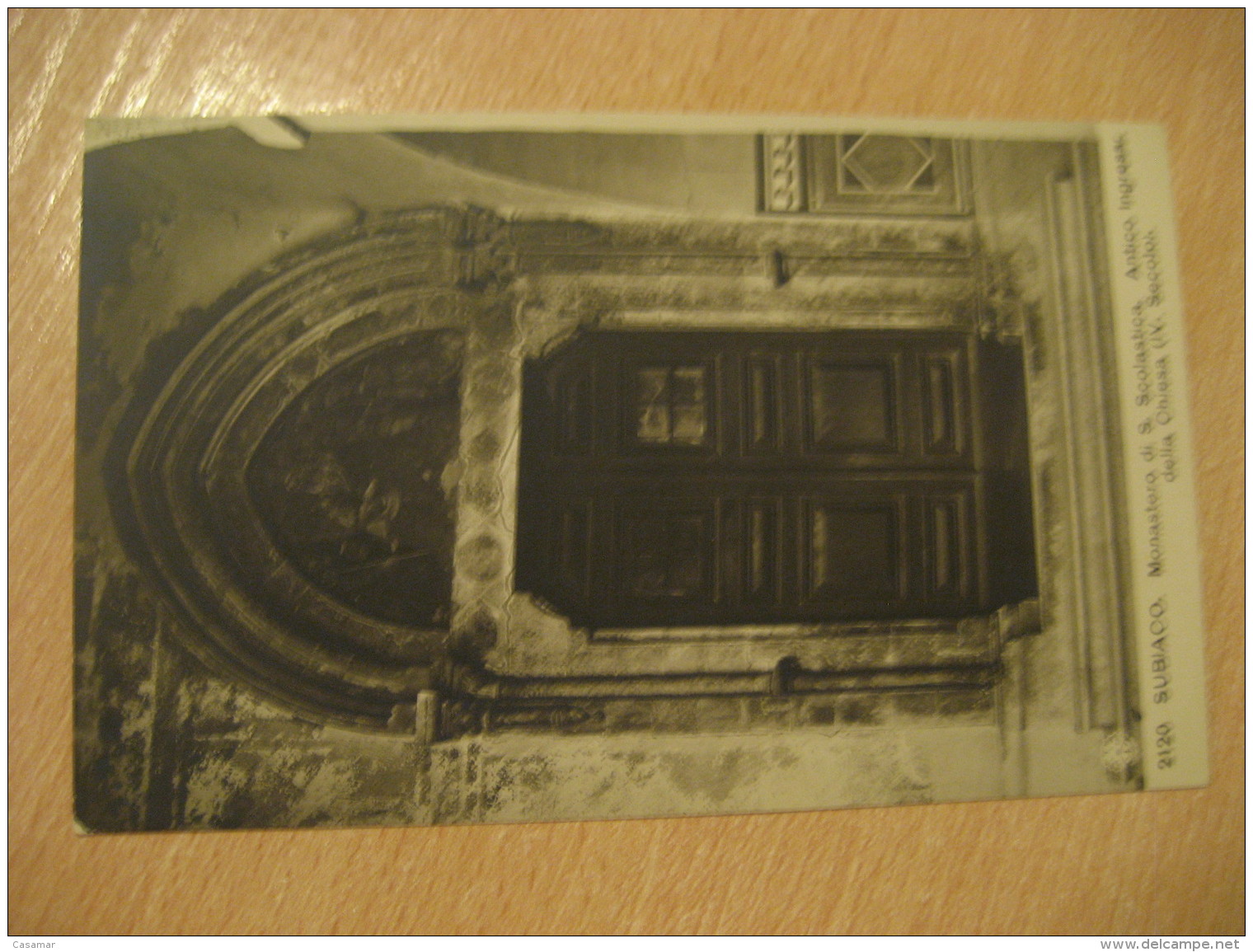 SUBIACO Monastero Di S. Scolastica Monastery Post Card LAZIO Rome Italy Italia - Altri & Non Classificati