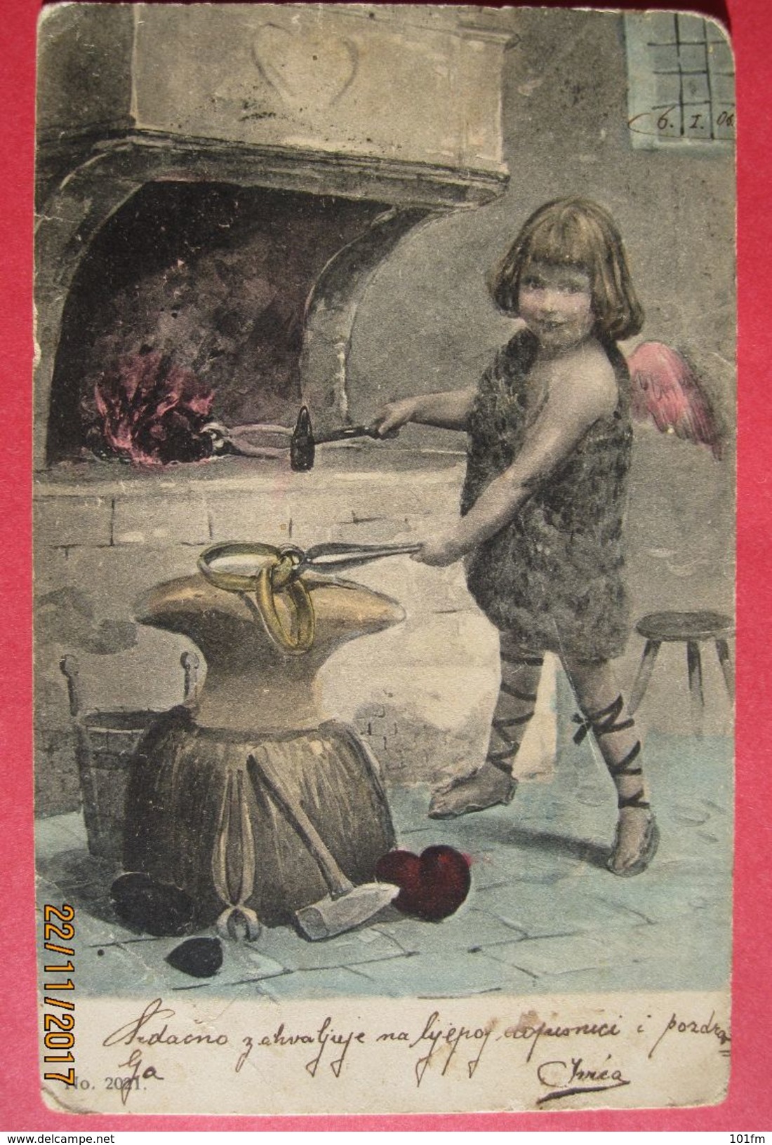 Angel - Blacksmith, Schmeid, Fabbro 1906 - Angels