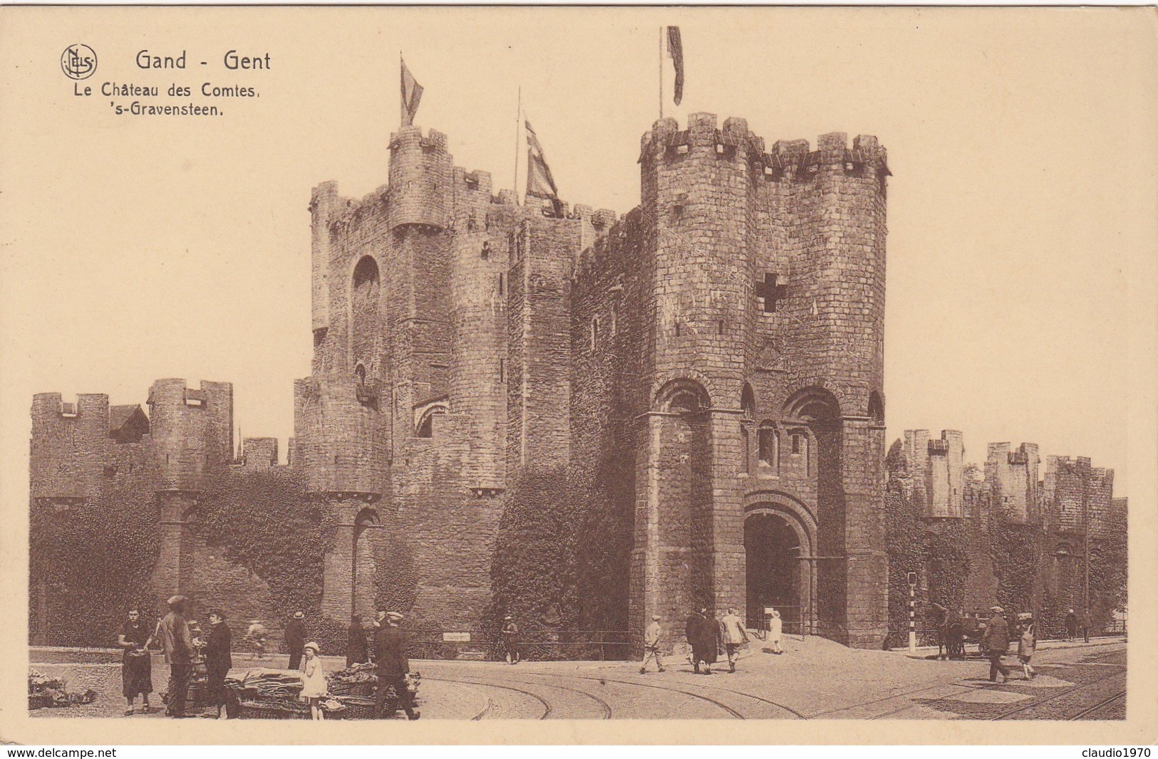 CARTOLINA - POSTCARD - BELGIO - GAND - GENT - LE CHATEAU DES COMTES, S. - GRAVENSTEEN. - Gent