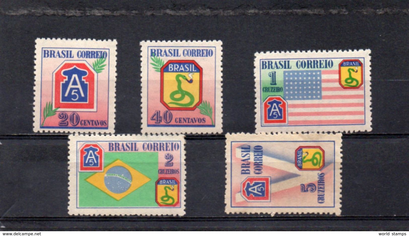 BRESIL 1945 * - Unused Stamps