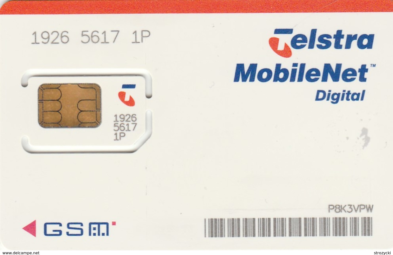 Australia -  Telstra MobileNet - GSM SIM - Mint - Australien