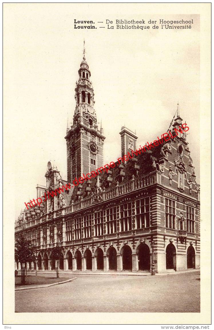 De Bibliotheek Der Hoogeschool - Leuven - Leuven