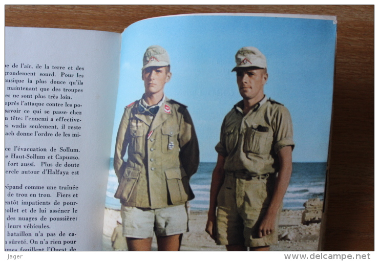 Livre  Hero Du Désert   Afrika Korps  1942 Livre D'epoque - 1939-45