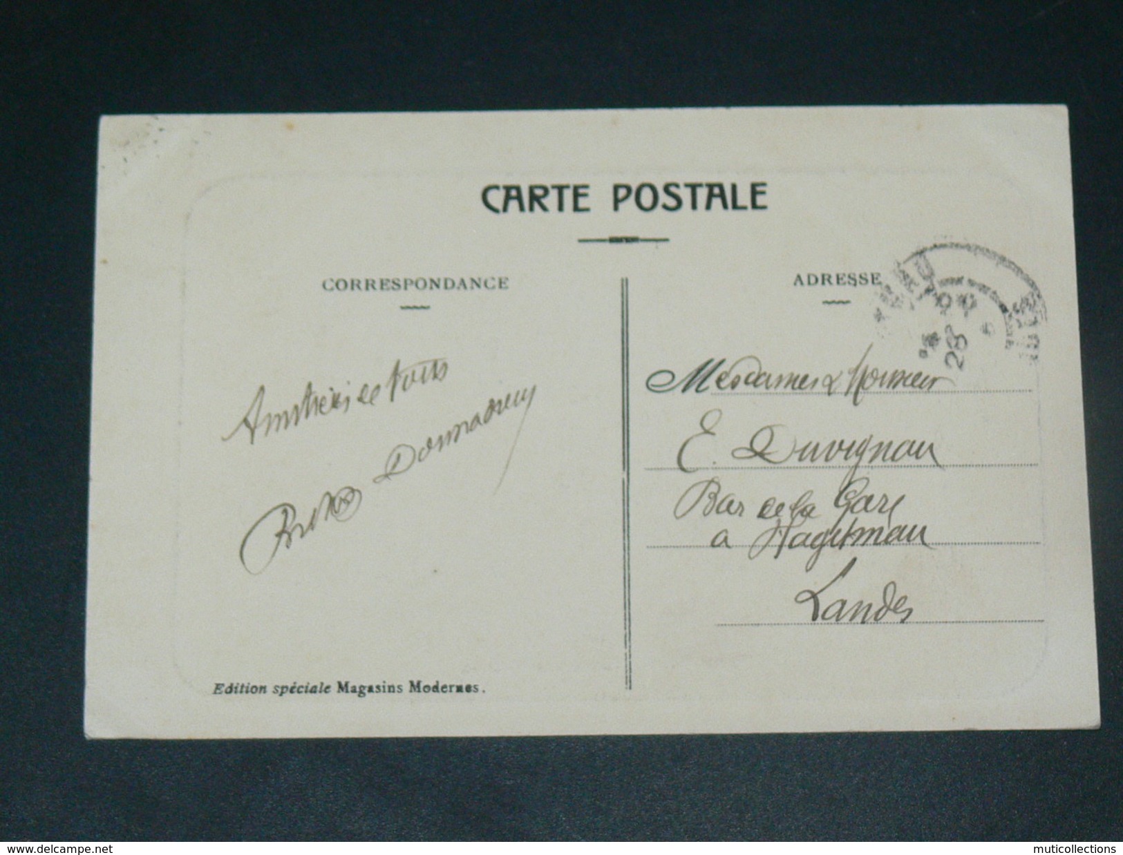 SETE  (CETTE )  1910   LE MARCHE AUX POISSONS   CIRC  EDIT - Sete (Cette)