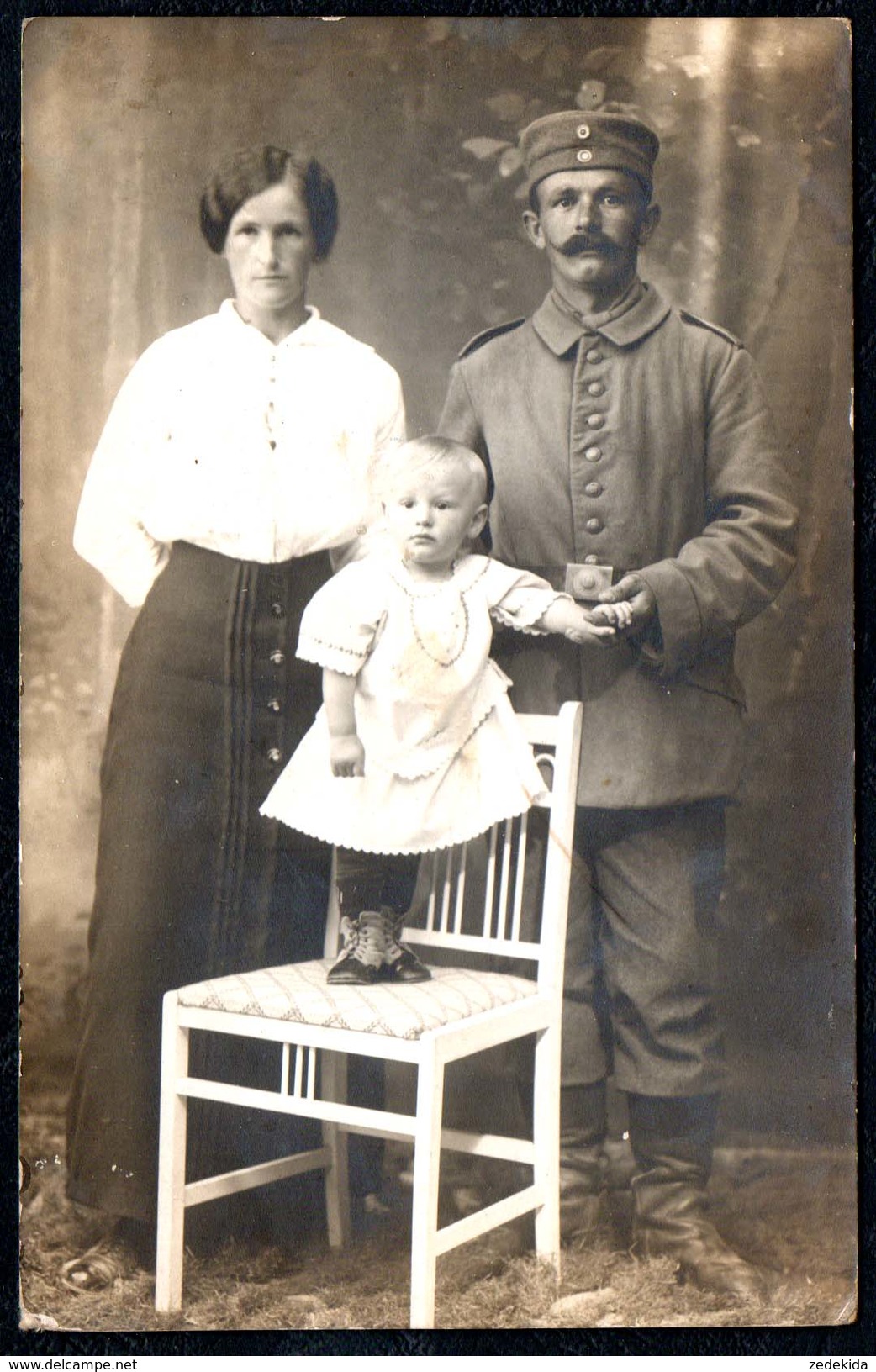 A9100 - Foto - Mode - Uniform 1. WK WW - Frau Und Kind 1915 - Fashion