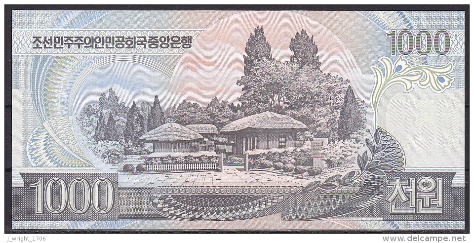 Korea/D.P.R.K:- 1000 Won/P.45b (2006):- UNC - Korea, North