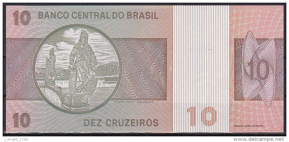 Brazil:- 10 Cruzeiros/P.193e (Signature 20/Series B03937):- A-UNC - Brazilië