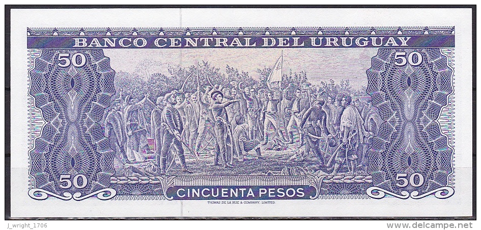 Uruguay:- 50 Pesos/P.46 (1967):- UNC - Uruguay